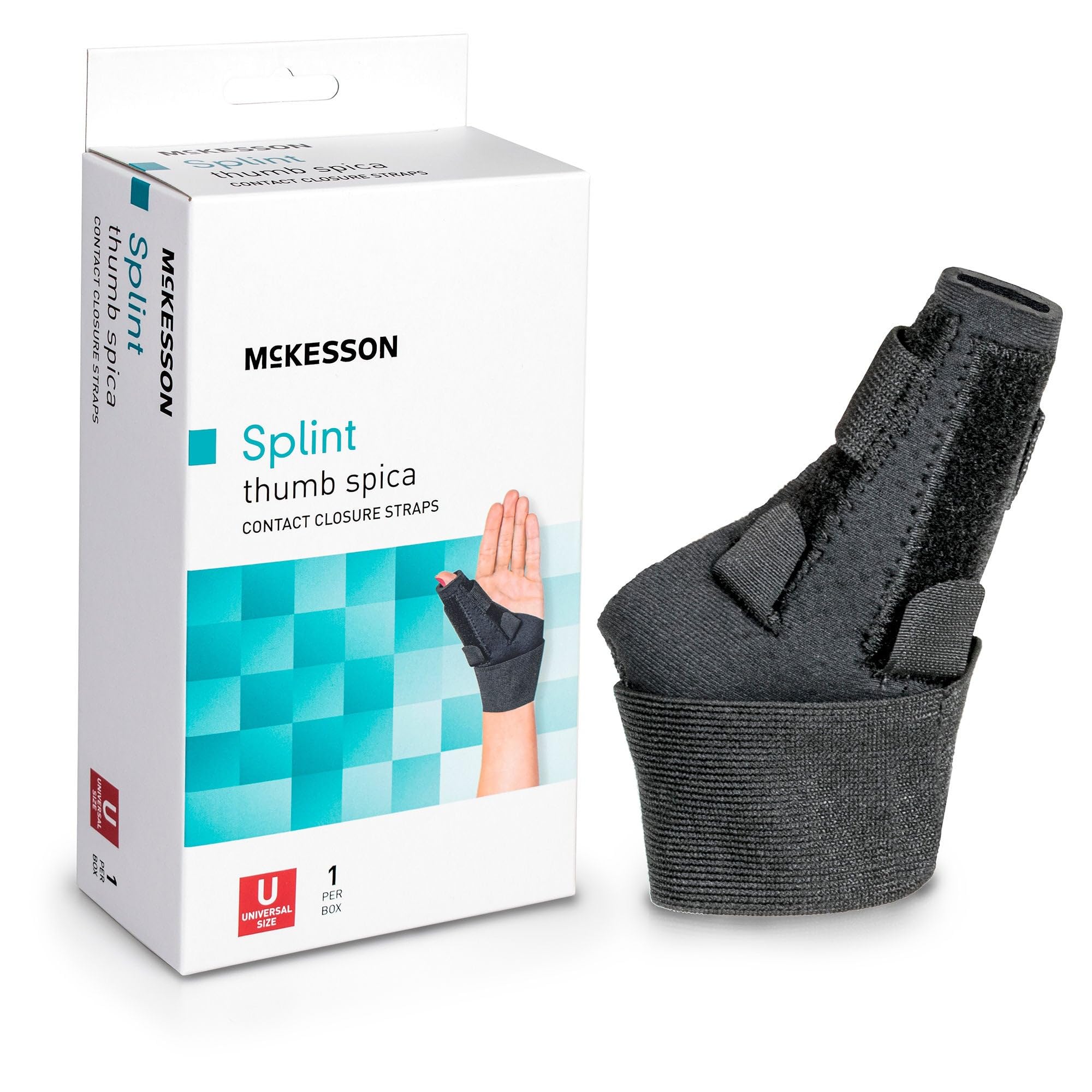 ♡⃛Spica♡⃛ Amazon.com: McKesson Universal Thumb Spica Splint with Hook-and